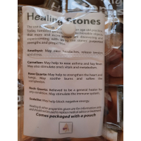 Setje helende stenen